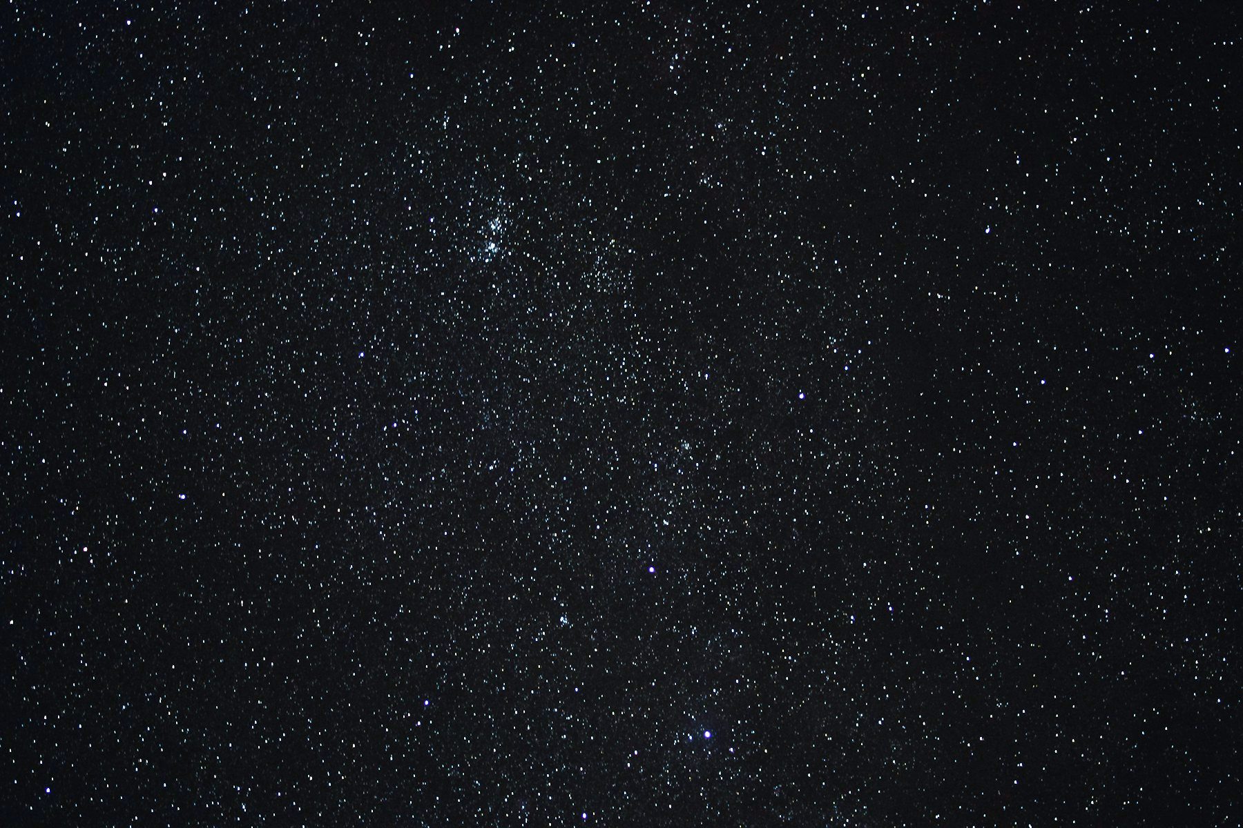 Un ciel de nuit plein d'étoiles
